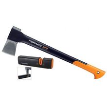  Топор-колун Fiskars X17 +точилка для топоров (122466)