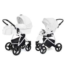 Коляска 2 в 1 Esspero Grand Newborn Lux (шасси White) - Nappa White