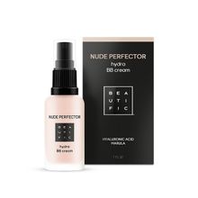 BB крем тонирующий с гиалуроновой кислотой №2 теплый бежевый Beautific Nude Perfector Hydra BB Cream Medium Beige 30мл