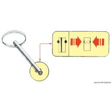 Osculati S.S self-locking pin 6x51 mm, 37.264.20