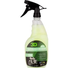 Очиститель ЛКП 3D Foaming Waterless Car Wash 420G01 пенящийся и безводный 3,78 л