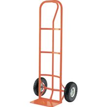 Тележка ручная 2-х колесная НТ1805, г п 150кг, п н колеса d260 мм, платформа 350х235 Сибртех 68931