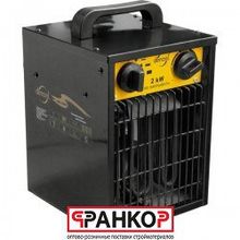 Вентилятор тепловой электрический FHD-2000, 2 кВт, 220 В   50 Гц   Denzel