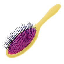 Щетка для волос желтая с розовым Denman Tangle Tamer D93 D093MYLW