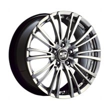 Колесные диски MSW 20 5 8,0R17 5*108 ET40 d73,1 Matt Black Full Polished [W1916550159]