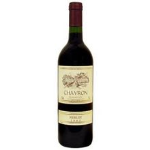 Вино Шаврон Мерло, 0.750 л., сухое, красное, 6