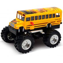 WELLY Welly 47006S Велли Модель машины 1:34-39 School Bus Big Wheel Monster 47006S