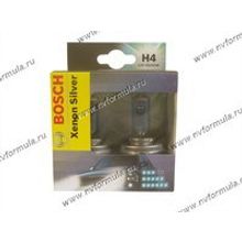 Лампа галоген 12V Н4 60 55W P43t BOSCH XENON SILVER 081