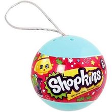 Shopkins две фигурки в елочном шаре