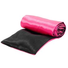 Джага-Джага Черно-розовая атласная лента для связывания - 1,4 м. (черный с розовым)