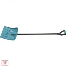 PALISAD Лопата для уборки снега пластиковая LUXE,460х335х1300 мм, металлопластиковый черенок, Palisad