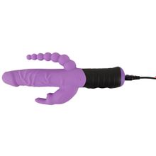 Orion Сиреневый тройной вибратор Triple Vibrator - 22,2 см. (сиреневый)