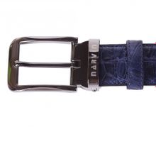 Narvin Кожаный ремень  by Vasheron 31079 Crocco Blue