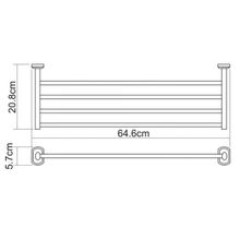 WasserKRAFT Полка для полотенец Oder K-3011
