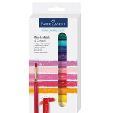 Faber-Castell Gelatos 12 шт. с кисточкой и инструкцией