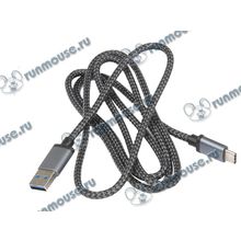 Кабель USB3.0 соединительный USB A-C Ginzzu "GC-808B" (1.2м) (ret) [141439]