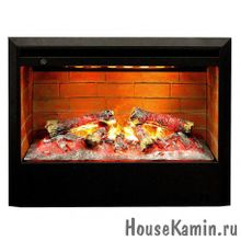Электрокамин 3D Helios 26 RealFlame с реалистичным эффектом живого огня 3D и пультом ДУ