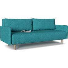 Смарт Диван прямой Mille 02 3-х местный с подлокотниками еврокнижка