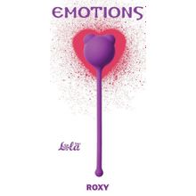 Lola toys Фиолетовый вагинальный шарик Emotions Roxy