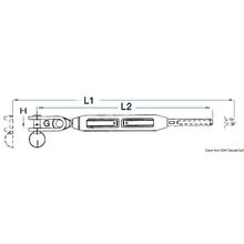 Osculati Articulated jaw left 7 16, 07.204.04