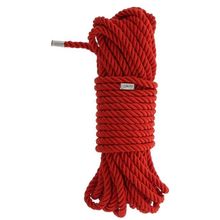 Красная веревка DELUXE BONDAGE ROPE - 10 м. Красный