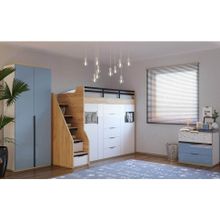 Алмаз. Любимый дом Модульная детская Урбан (Капри синий)