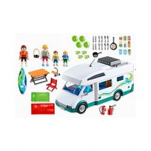 Playmobil Семейный автомобиль дом на колесах Аквапарк