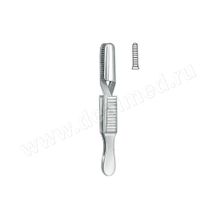 Зажим сосудистый, по DIEFFENBACH, Бульдог, прямой, 35 мм (арт. 13-114-03-07) KLS Martin, Германия