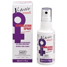 Стимулирующий спрей для женщин HOT V-activ 50мл