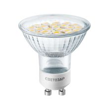 Лампа светодиодная Светозар "Super Luxx" 4456 (GU10, 4000К, 230В, 5Вт)