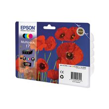 Набор картриджей (Multipack) EPSON 1706 (C13T17064A10) Bl,C,M,Y для Expression Home XP-33 XP-103 XP-203 XP-207 XP-303 XP-306 XP-403 XP-406