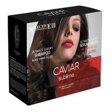 Набор косметики для восстановления волос Selective Caviar Sublime Ultimate