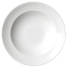 Тарелка для супа или пасты «Спайро»; фарфор; 394мл; D=240,H=45мм; белый 9032 C989 03011445