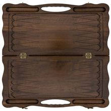 Нарды резные "Охота", с ручкой