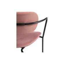 Tetchair Кресло VAN HALLEN (mod. 2433S), коралловый черный