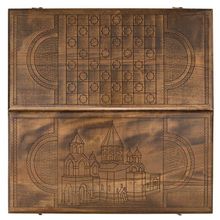 Нарды резные "Церковь-1"