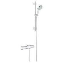 Смеситель термостатический для душа GROHE Grohtherm 2000 с душевым гарнитуром, хром 34281001