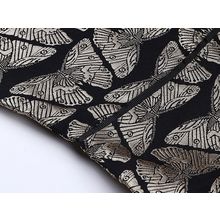 Luminoso жаккардовое черно-золотое