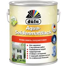 Dufa Aqua Seidenmattlack 2.5 л белая