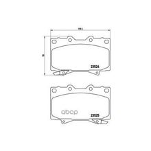 Колодки Тормозные Дисковые | Перед | Brembo арт. P83048