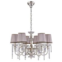 Люстра Crystal Lux ALEGRIA SP6 SILVER-BROWN