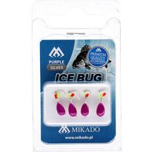Мормышка Mikado Ice Bug 003 4 г (фиолетовый золотой)