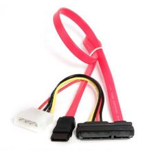 Кабель интерфейсный SATA + питание Molex, 0.35 метра, Gembird (CC-SATA-C1)