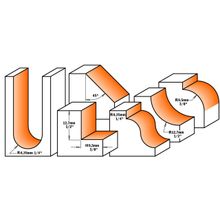 Набор самых популярных фрез S=12.7 (6шт)