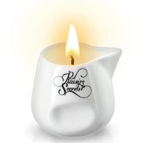 Массажная свеча с ароматом кокоса Plaisir Secret Bougie de Massage Gourmande Coco 80мл