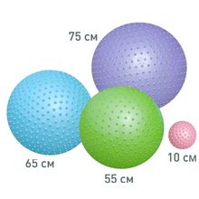 Мяч гимнастический Atemi AGB-02 75см фиолетовый