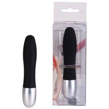 Seven Creations Чёрный мини-вибратор Discretion Probe - 11 см. (черный)