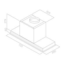 ELICA HIDDEN IX A 90