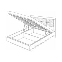 Кураж Кровать-5 с подъемным основанием 1800 экокожа Парма Нео