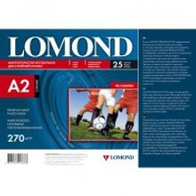 LOMOND 1105200 фотобумага сатин для струйноу печати А2 (420 х 594) 270 г м2, 25 листов